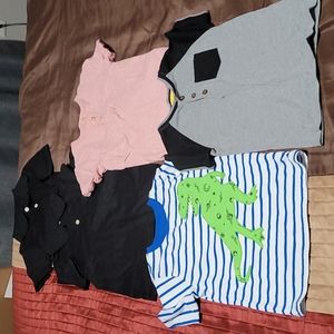 4T boys short sleeve bundle